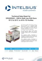 OPADM222 ORCA PAD Multi Use Euro 15 to 25°C TDS-1