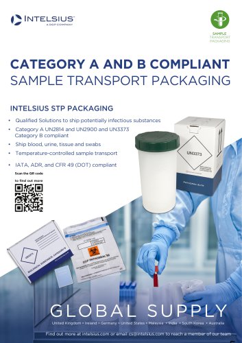 SAMPLE TRANSPORT PACKAGING 