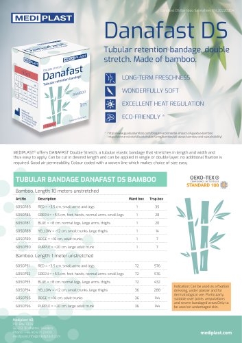 Danafast Double Stretch Bamboo Salessheet EN