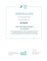 Renewable energy certificate-1