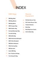 EMS Bags & Rescue Equipment - Myungmoon Medical (mymedical) - PDF