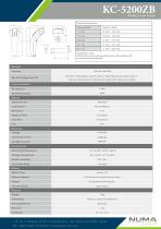 1D Wireless Barcode Scanner KC-5200ZB-2