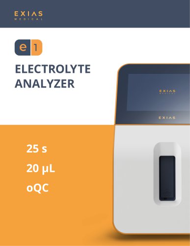 EXIAS e|1 Analyzer_EN