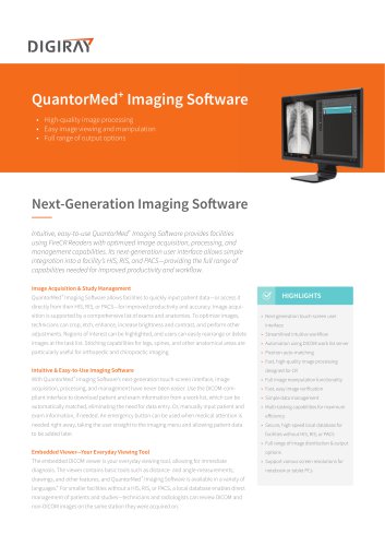 QuantorMed+  imaging soft ware