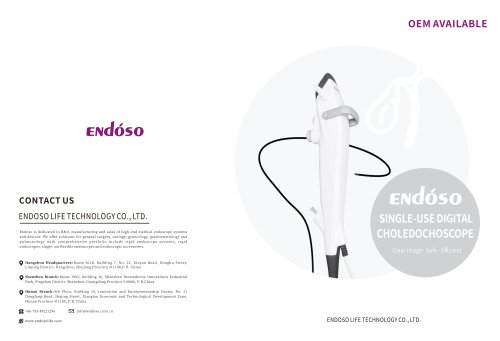 Single use video Choledochoscope