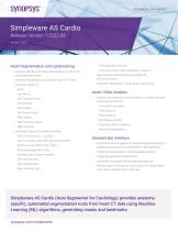 Simpleware AS Cardio: Release Version T-2022.03-1