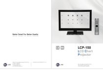 LCD Chart Projector LCP-150 - 1