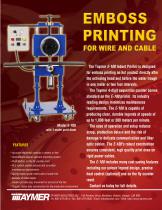 Model E-100 Emboss Printing for wire and Cable-1