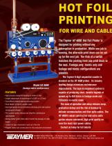 Model HF 4000 Hot Foil Printing For wire and cable-1
