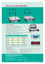 Bench Scale : NBW/PBW SERIES-1