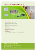 Electric Lock with Push Button : EL-01-1