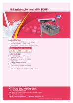 Milk Weighing System : NMW SERIES-1