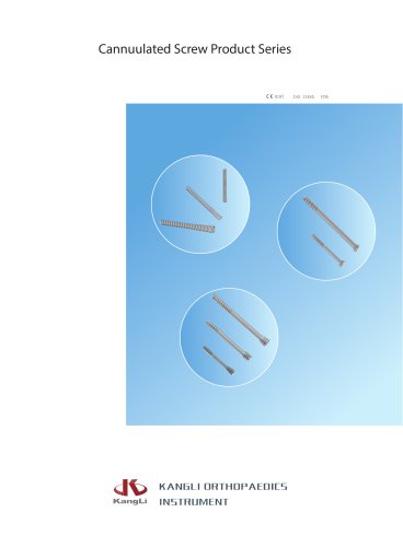 Cannuulated Screw Product Series