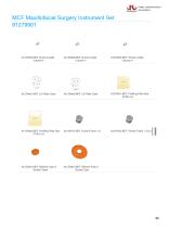 MCF Maxillofacial Instrument Set - 4