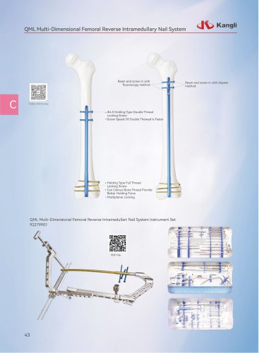 QML Multi-Dimensional Femoral Reverse Intramedullary Nail System