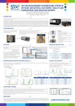 ON-LINE MEASUREMENT OF BIOMETHANE, SYNTHETIC METHANE AND NATURAL GAS ENERGY, QUALITY AND ODORIZATION BY ONE DEDICATED MICROGC - 1