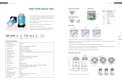 Smart SV-04 Selector Valve