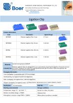 Disposable polymer Ligation Clip & Clip Appliers-1