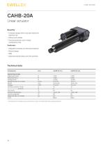 Linear actuator CAHB series-12