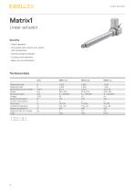Linear actuator Matrix series-4