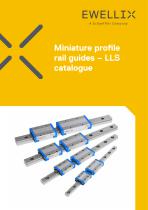 Miniature profile rail guides – LLS catalogue-1