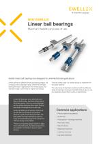 Why Ewellix - Linear ball bearings-1