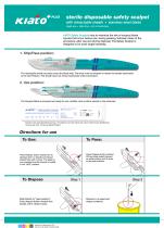 sterile disposable safety scalpel-1