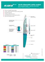sterile disposable safety scalpel-2