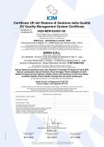 EU Quality Management System Certificate