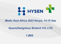 Hysen to Showcase Their Rapid Diagnostic Products at Medic East Africa 2023 Kenya, 13-15 Sep