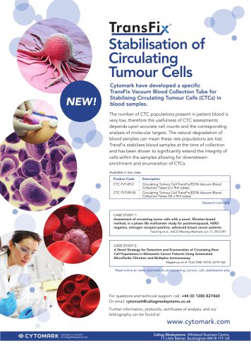 Circulating Tumour Cell Flyer