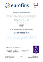 ISO 13485:2016 Certificate-1