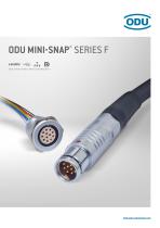 ODU MINI-SNAP® SERIES F-1