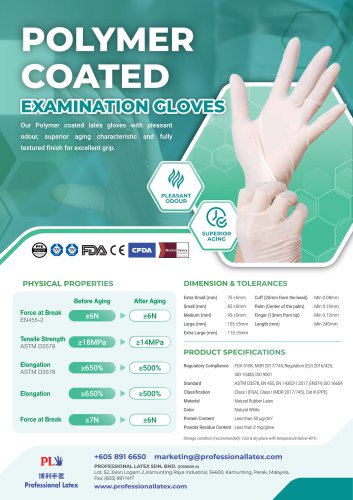 Latex Polymer Gloves - PROFESSIONAL LATEX SDN BHD - PDF Catalogs ...