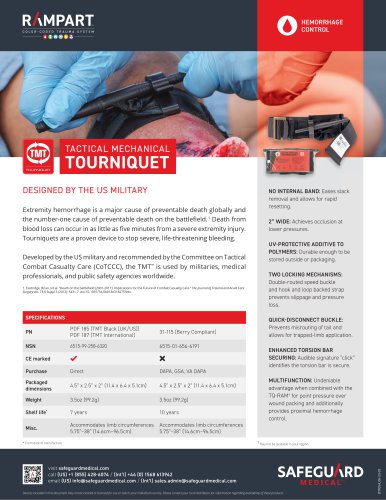 TMT&trade; Tourniquet