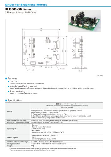 BSD-36 Series