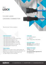 C19 IEC LOCK  LOCKING CONNECTOR-1