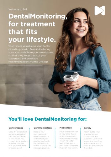 DentalMonitoring, for treatment that fits your lifestyle