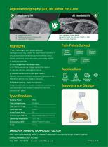 Digital veterinary X-ray system JZVX100-2