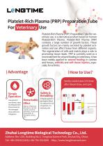 Longtime PRP Tube for Vet