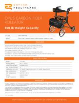 OPUS CARBON FIBER ROLLATOR-1