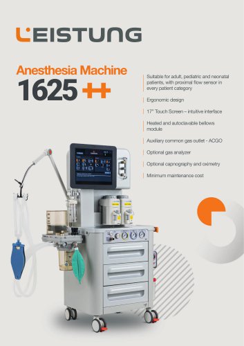 Anesthesia Machine 1625 ++