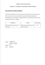 Declaration of Innocuousness for PPE Product-10
