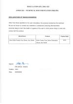 Declaration of Innocuousness for PPE Product-16