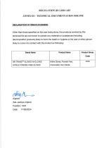 Declaration of Innocuousness for PPE Product-1