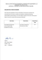 Declaration of Innocuousness for PPE Product (UK)-11