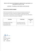 Declaration of Innocuousness for PPE Product (UK)-6