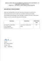 Declaration of Innocuousness for PPE Product (UK)-8