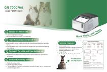 Veterinary PCR Analyzer Compact and Automated PCR Analyzer Lab for Pet Pathogen Molecular Diagnostics Analyzer GN 7000 Vet - 2