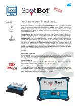 SpotBot Cellular - Impact and ambient conditions recorder with cellular connection-1